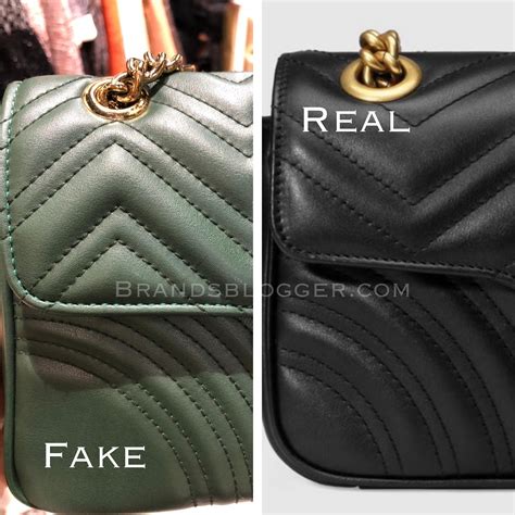 how to tell a fake gucci marmont bag|How to Authenticate the Gucci Marmont Handbag.